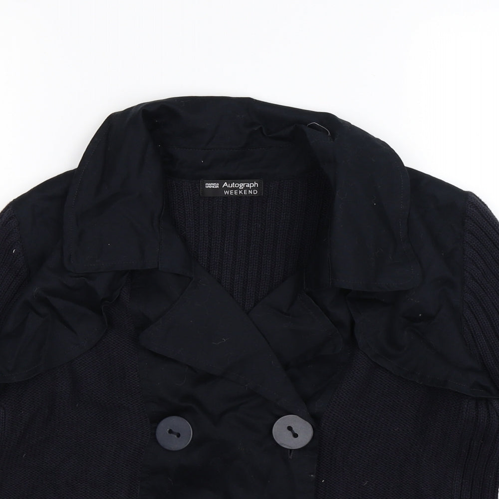 Womens UK Size 14 Marks and Spencer Blue Jacket