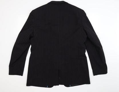 Mens UK Size 44 Butler & Webb Regular Blue Suit Jacket
