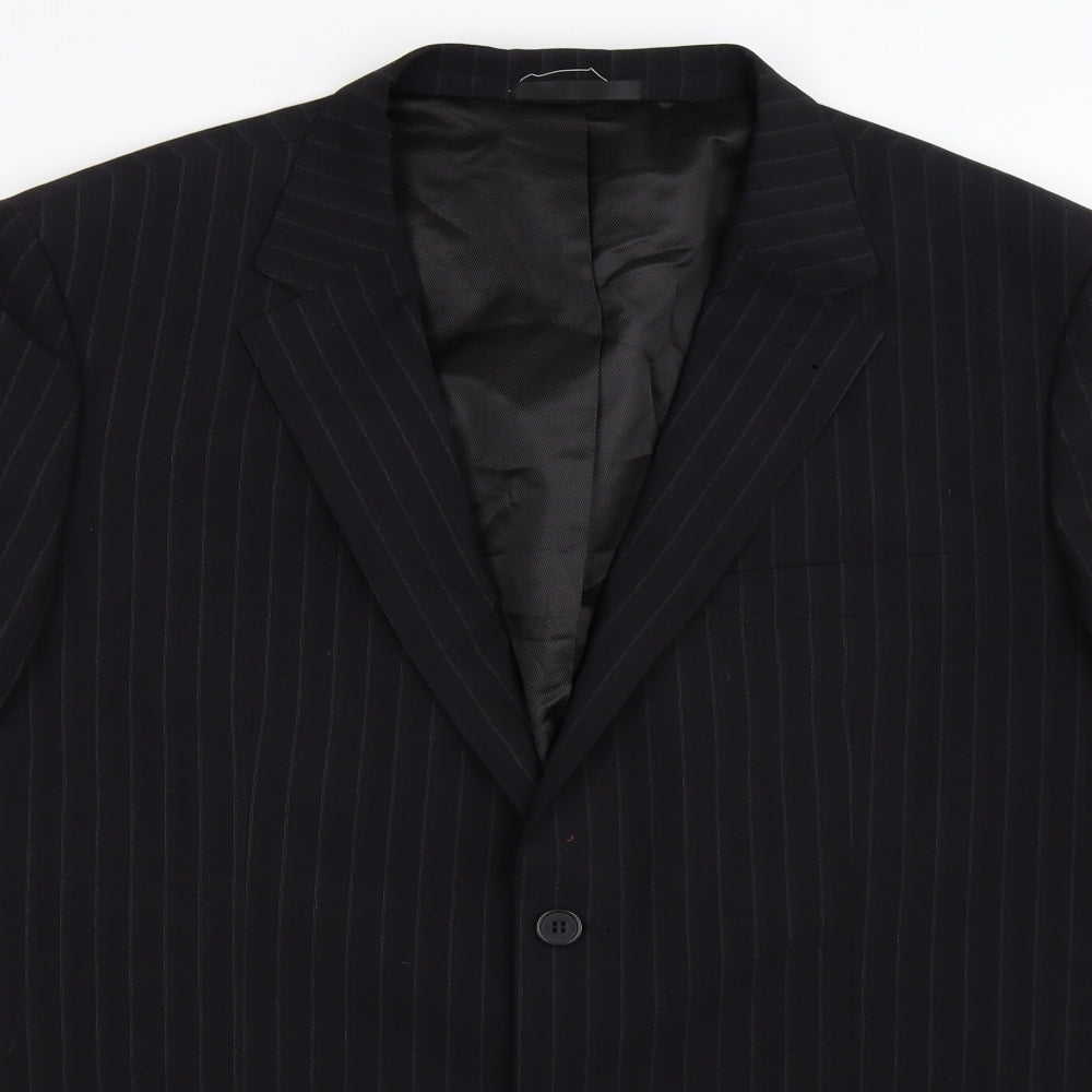 Mens UK Size 44 Butler & Webb Regular Blue Suit Jacket