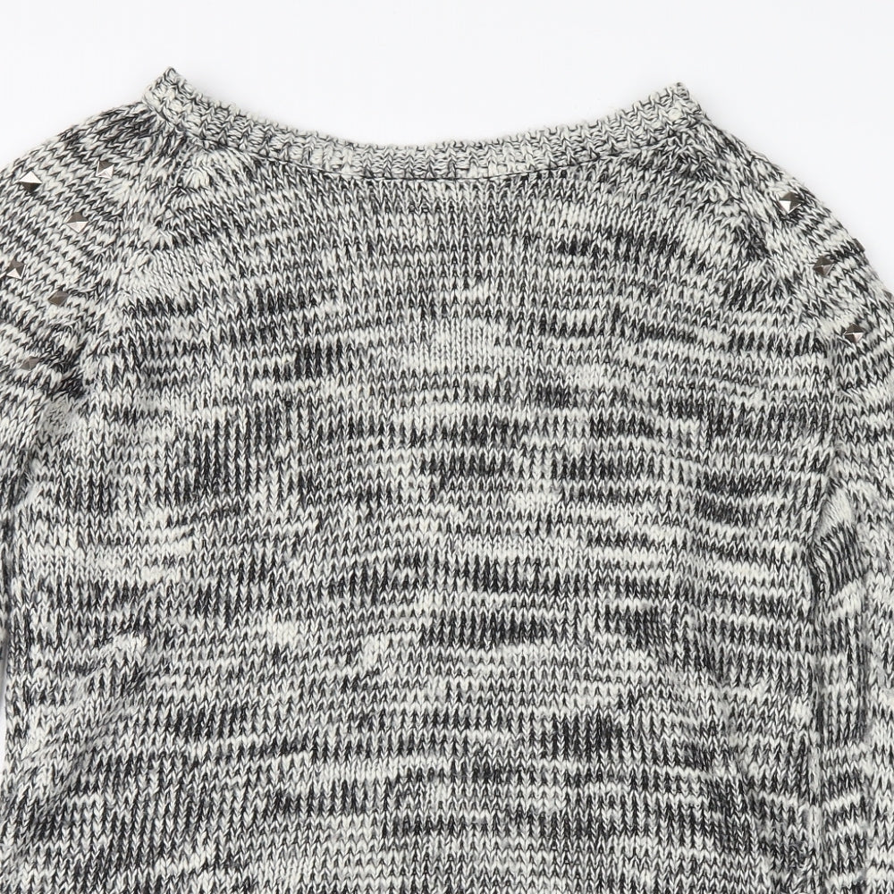 New Look Womens Grey   Pullover Jumper Size 10