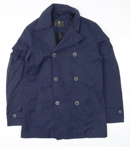 Marks and Spencer Womens Blue   Trench Coat Coat Size M