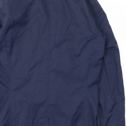 Marks and Spencer Womens Blue   Trench Coat Coat Size M