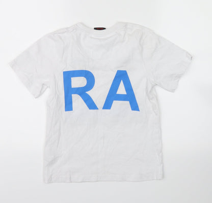 Canterbury Boys White   Basic T-Shirt Size 9-10 Years  - canterbury, WCGS