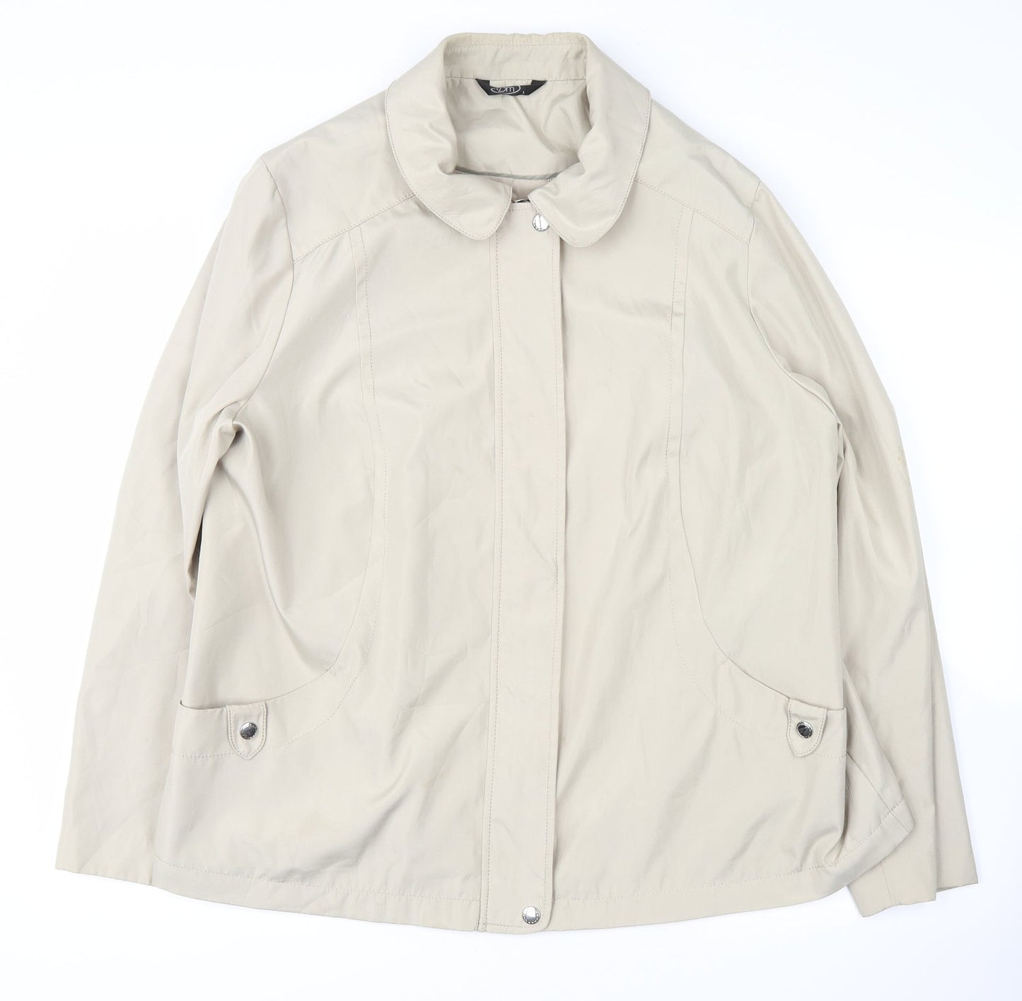 BM Womens Beige   Jacket  Size L