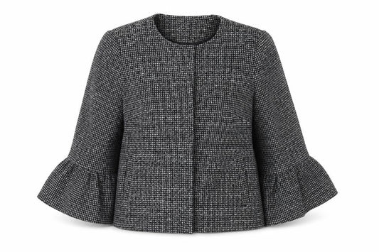 Womens UK Size 14 F&F Black Jacket