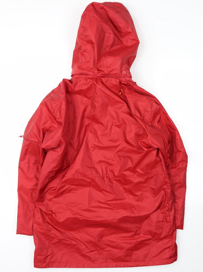 Mens UK Size S Roman Originals Red Parka Coat