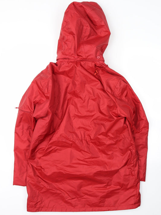 Mens UK Size S Roman Originals Red Parka Coat