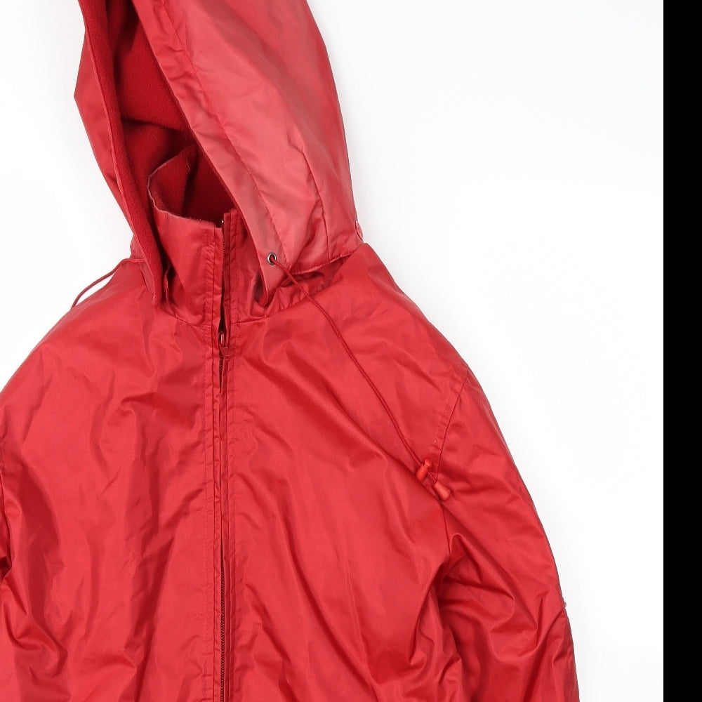 Mens UK Size S Roman Originals Red Parka Coat