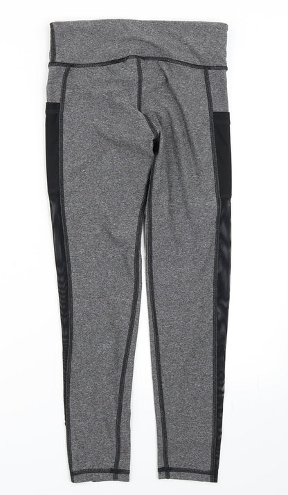 Fit Boutique Womens Grey    Leggings Size XS L24 in