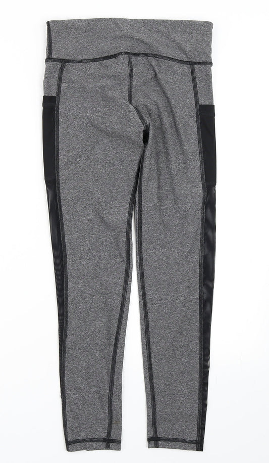 Fit Boutique Womens Grey    Leggings Size XS L24 in