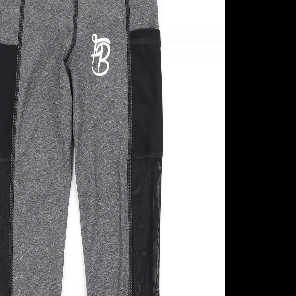 Fit Boutique Womens Grey    Leggings Size XS L24 in