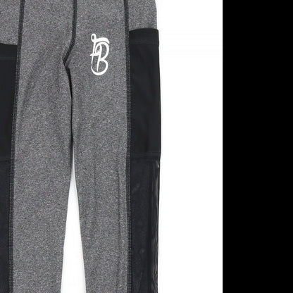 Fit Boutique Womens Grey    Leggings Size XS L24 in