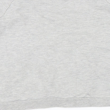 H&M Womens Grey   Pullover Sweatshirt Size S