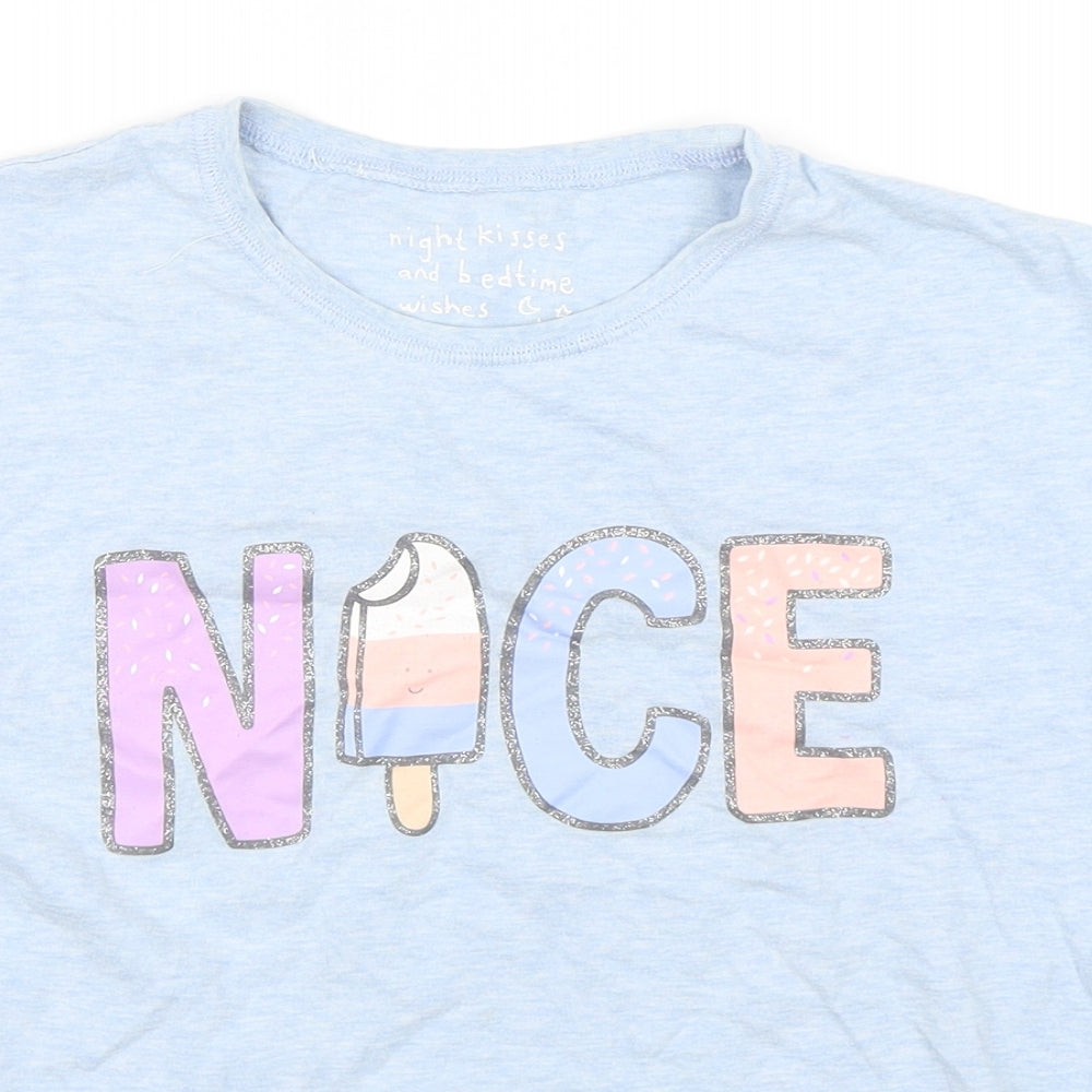 NEXT Girls Blue   Basic T-Shirt Size 9 Years