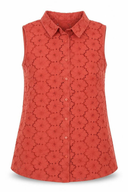 Le Bon Marché Womens Orange   Basic Tank Size 10