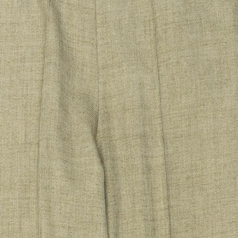 Womens UK Size 14 Classics Regular Fit  Brown Trousers