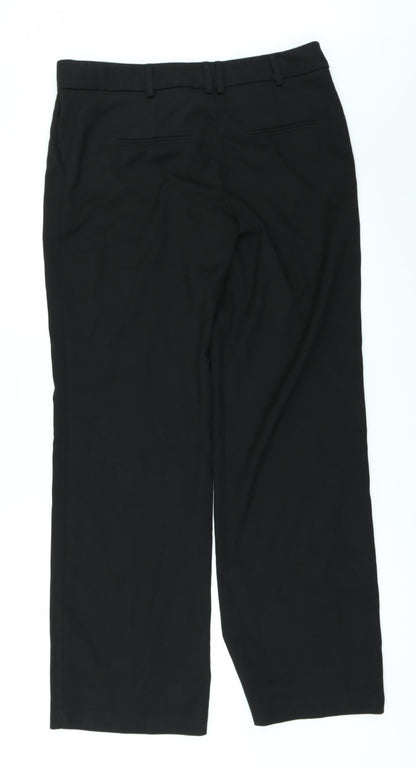 Womens UK Size 14 NEXT Regular Fit  Black Trousers