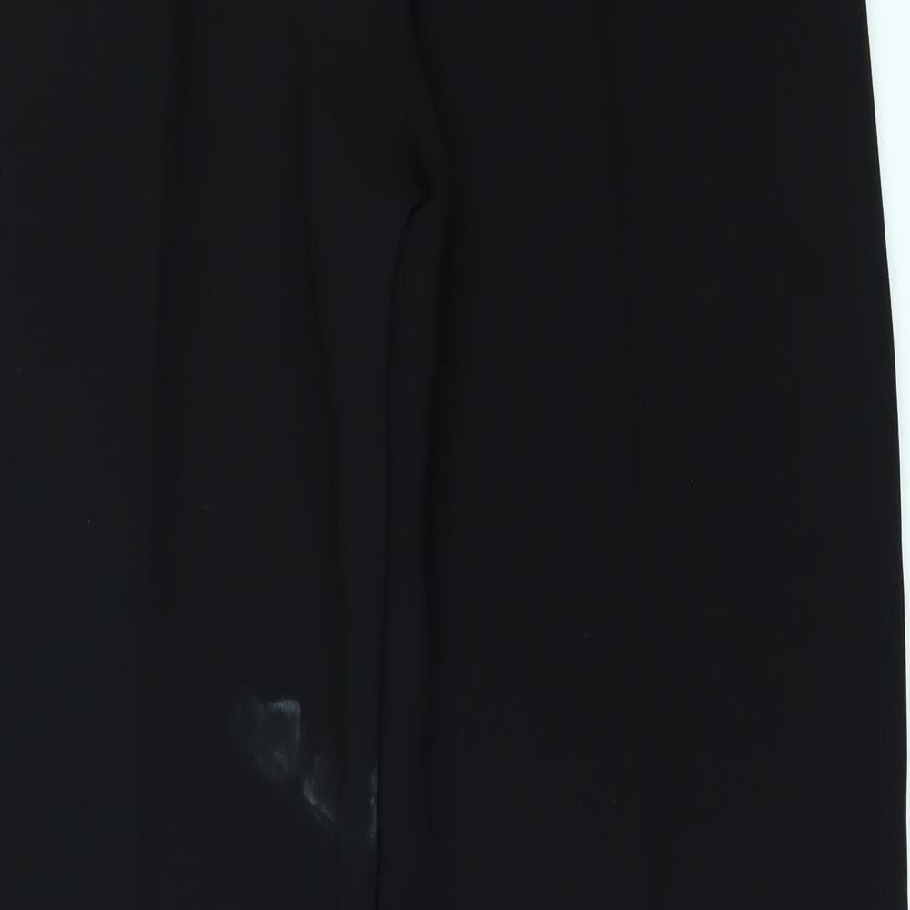 Womens UK Size 16 DEBINHAMS Regular Fit  Black Trousers
