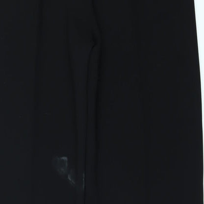 Womens UK Size 16 DEBINHAMS Regular Fit  Black Trousers