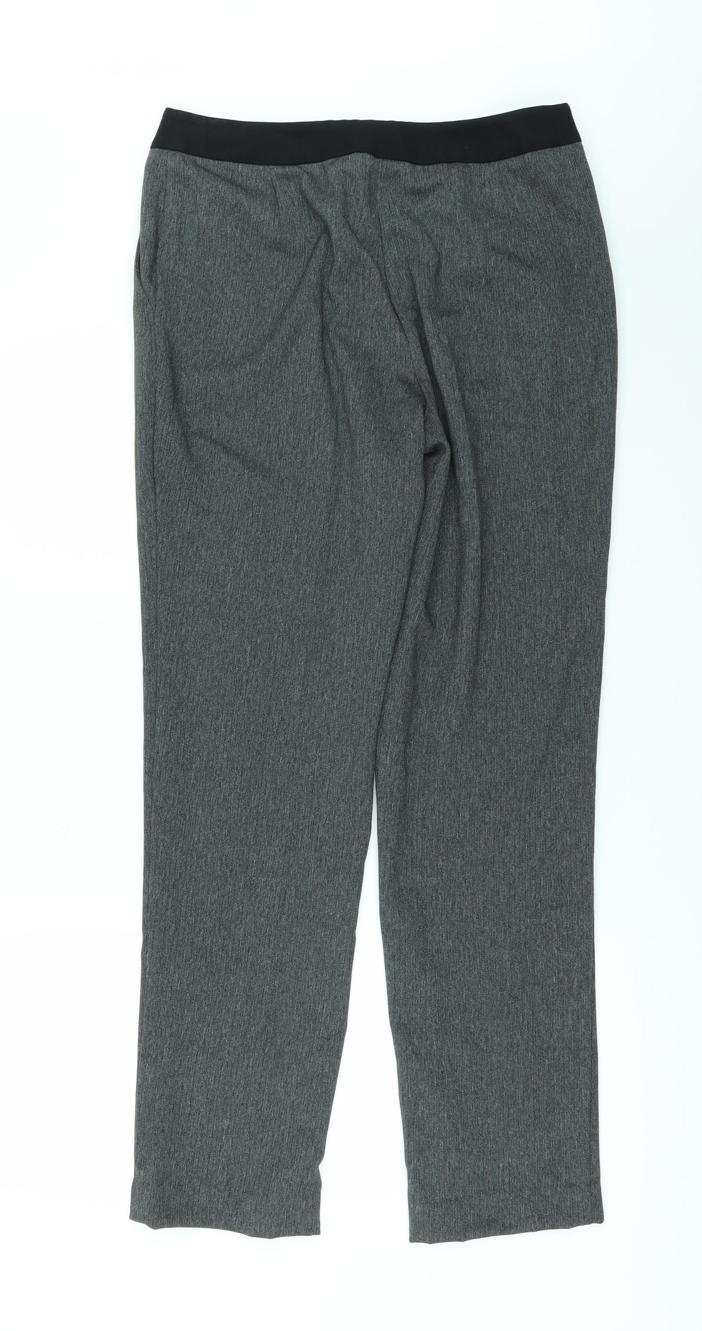 Womens UK Size 10 Papaya Regular Fit  Grey Trousers