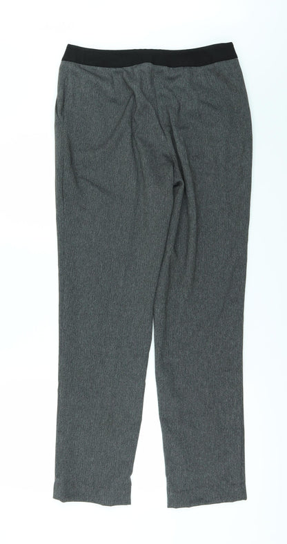 Womens UK Size 10 Papaya Regular Fit  Grey Trousers