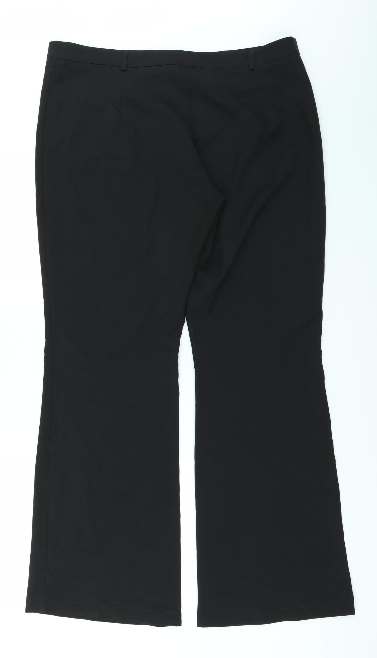 Kate Lilly Womens Black   Trousers  Size 16 L30 in