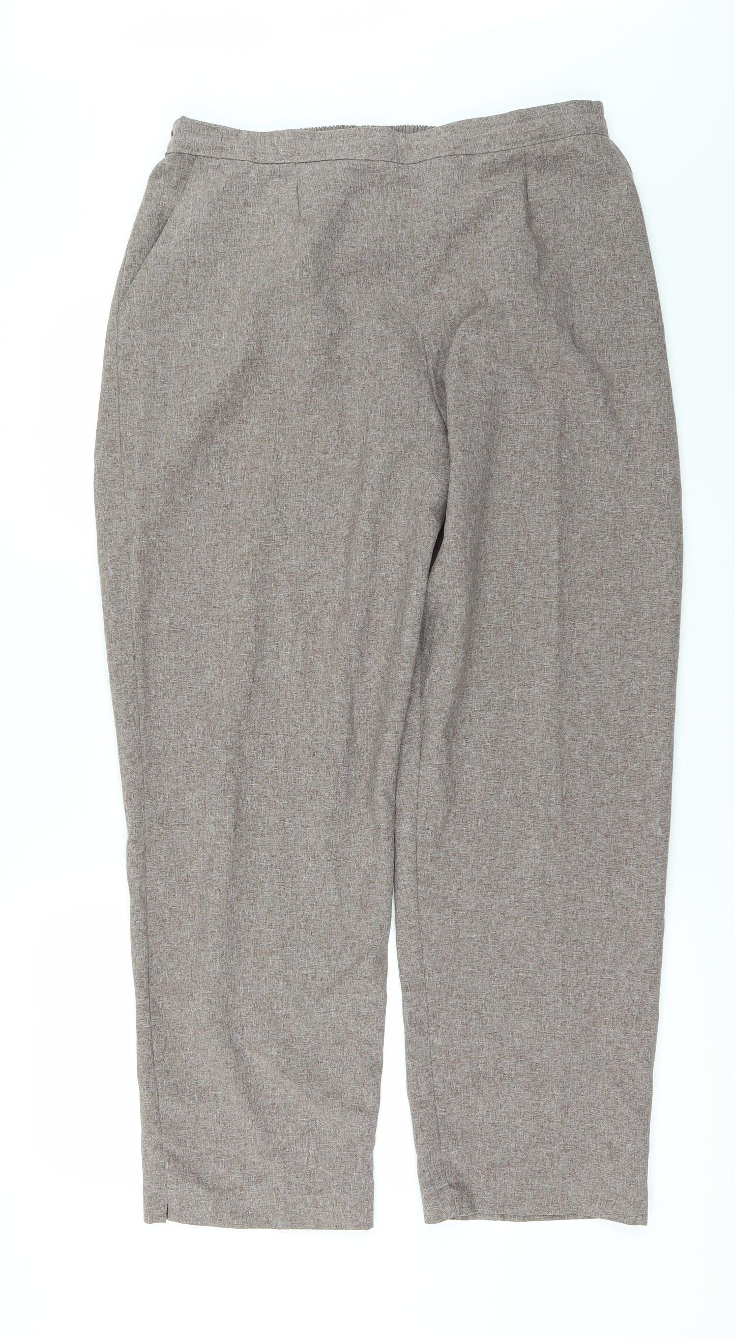 Womens UK Size 20 Preworn Regular Fit  Pink Trousers