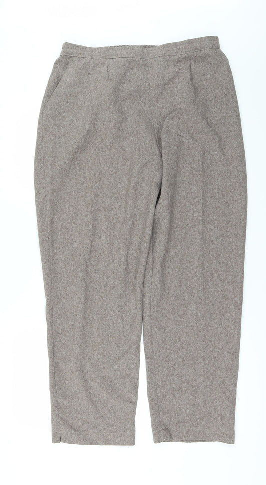 Womens UK Size 20 Preworn Regular Fit  Pink Trousers