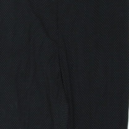 Womens UK Size 10 NEXT Regular Fit  Black Trousers