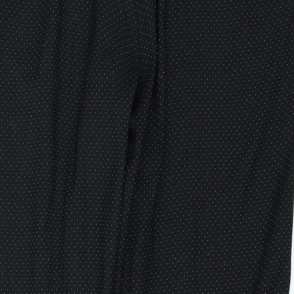 Womens UK Size 10 NEXT Regular Fit  Black Trousers