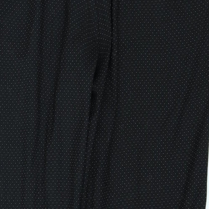 Womens UK Size 10 NEXT Regular Fit  Black Trousers