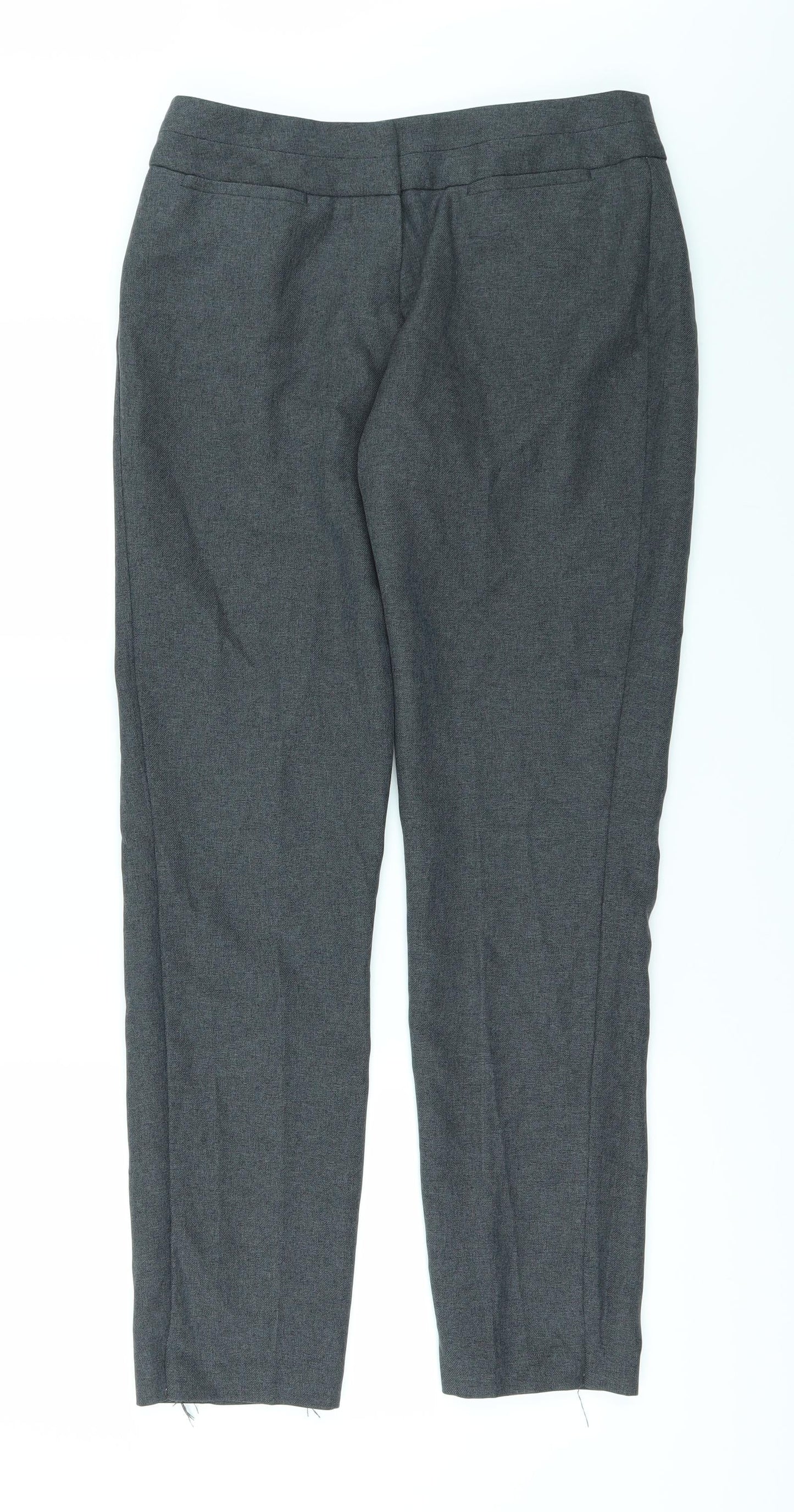 C.TRUTEX Womens Grey   Trousers  Size 26 L21 in