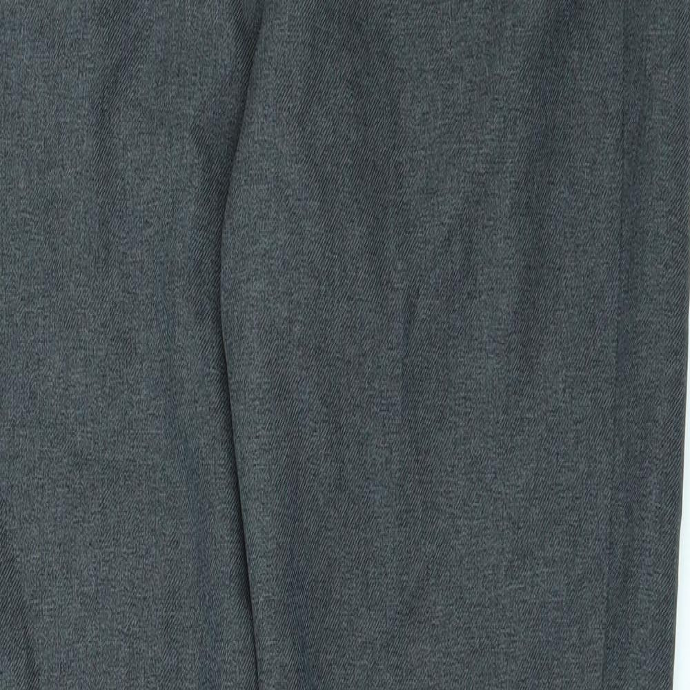 C.TRUTEX Womens Grey   Trousers  Size 26 L21 in