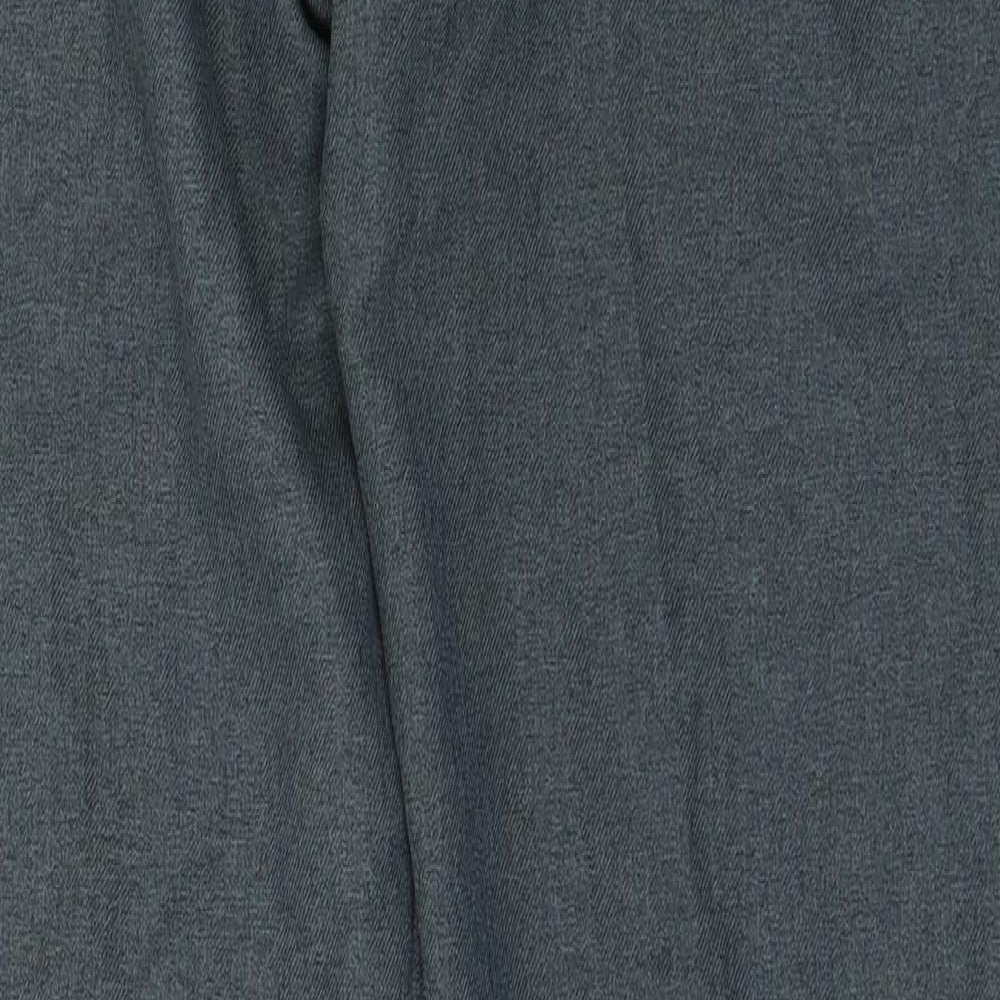 C.TRUTEX Womens Grey   Trousers  Size 26 L21 in