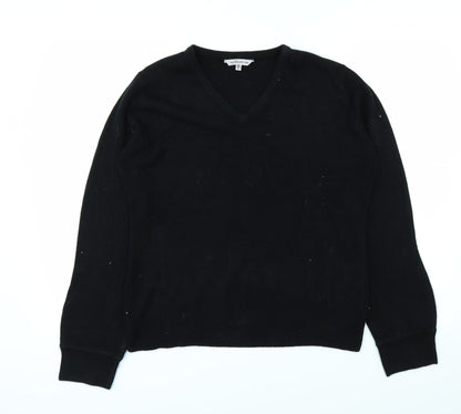 YS Collection Womens Black   Pullover Jumper Size 16