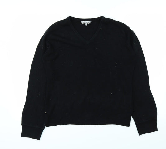 YS Collection Womens Black   Pullover Jumper Size 16