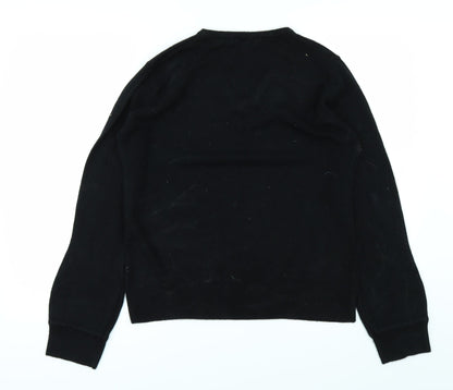 YS Collection Womens Black   Pullover Jumper Size 16