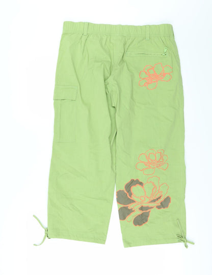 FG Womens Green   Trousers  Size M L22 in
