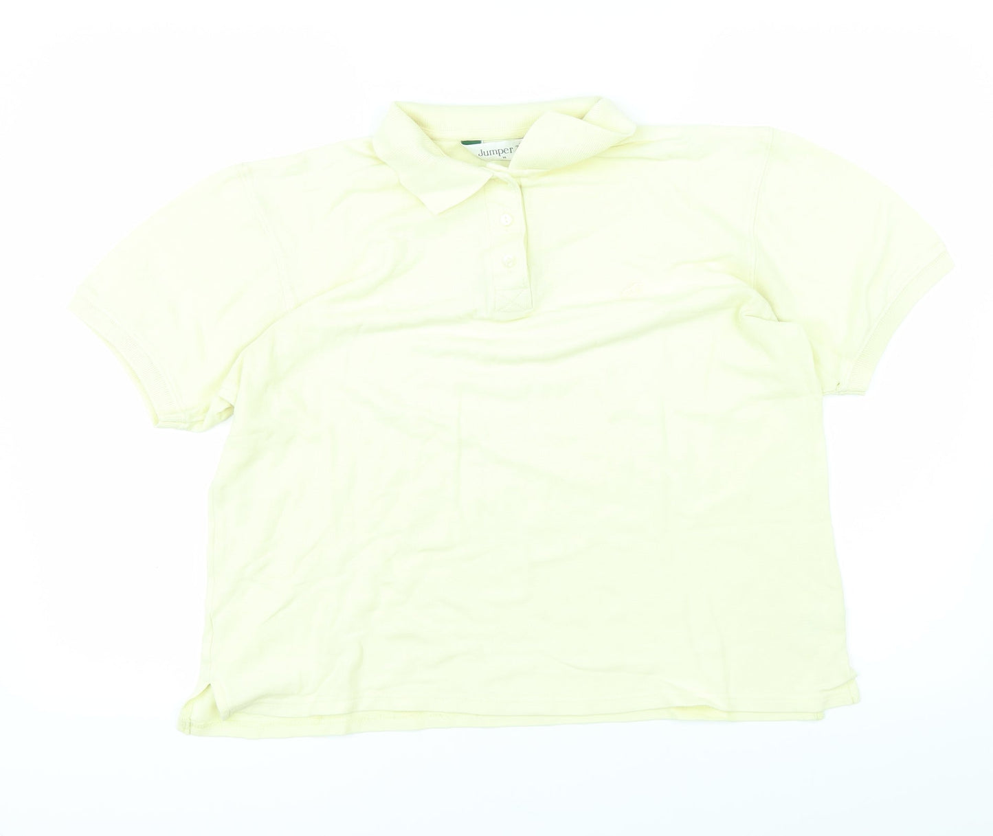 Jumper Mens Yellow    Polo Size M