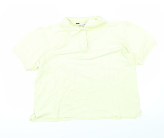 Jumper Mens Yellow    Polo Size M