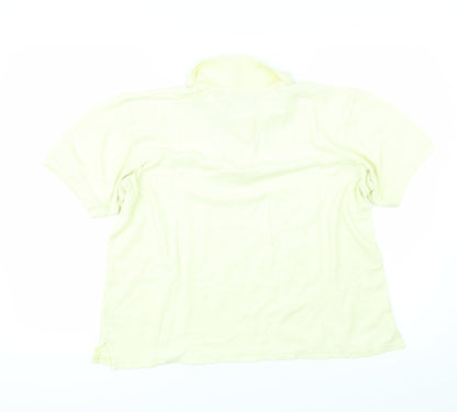 Jumper Mens Yellow    Polo Size M