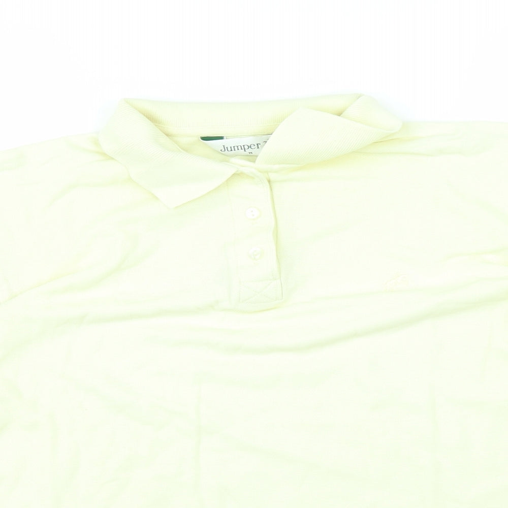 Jumper Mens Yellow    Polo Size M