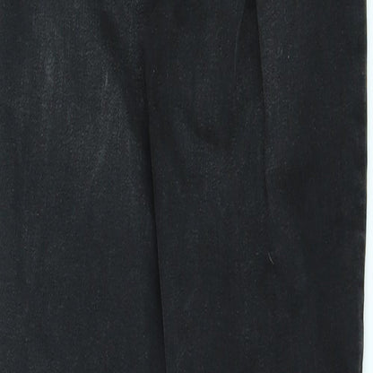 Womens UK Size 8 DenimCo Regular Fit Skinny Black Jeans
