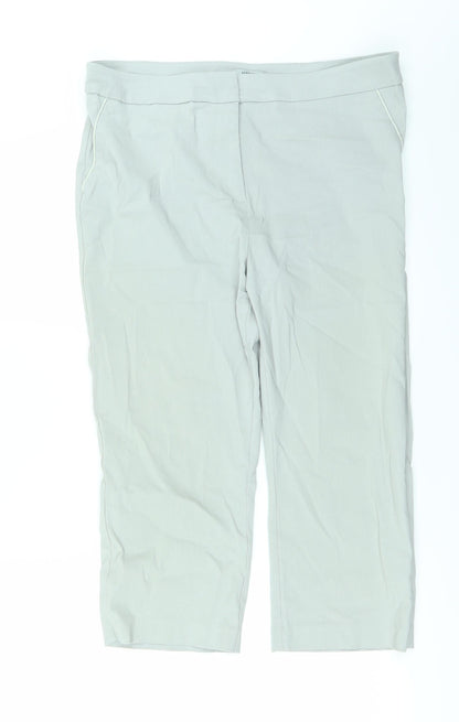 Womens UK Size 14 Papaya Regular Fit  Grey Trousers