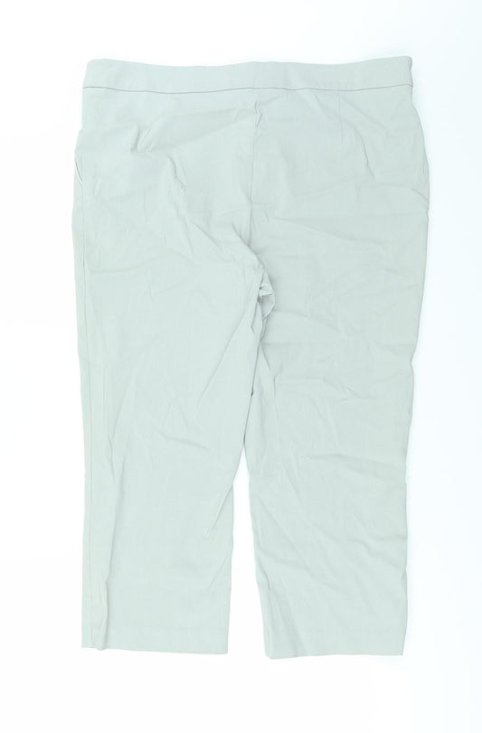Womens UK Size 14 Papaya Regular Fit  Grey Trousers