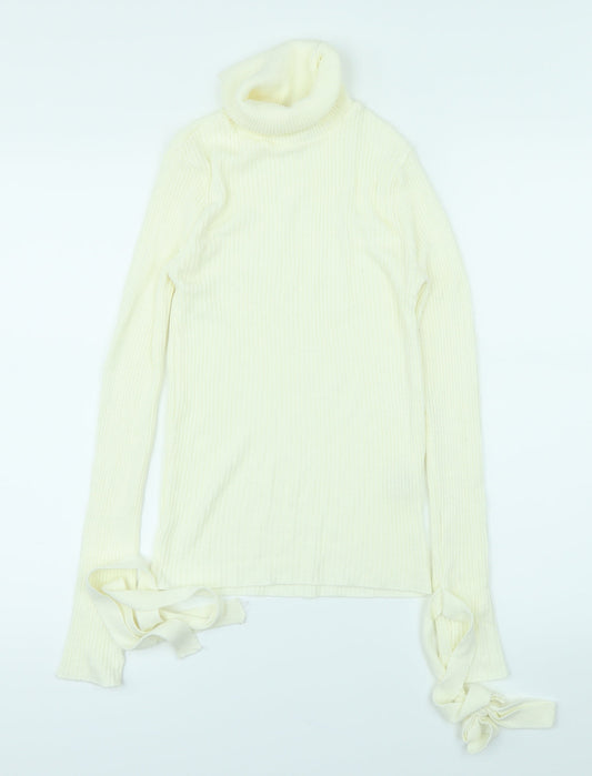 I SAW IT FIRST Womens White   Basic T-Shirt Size S