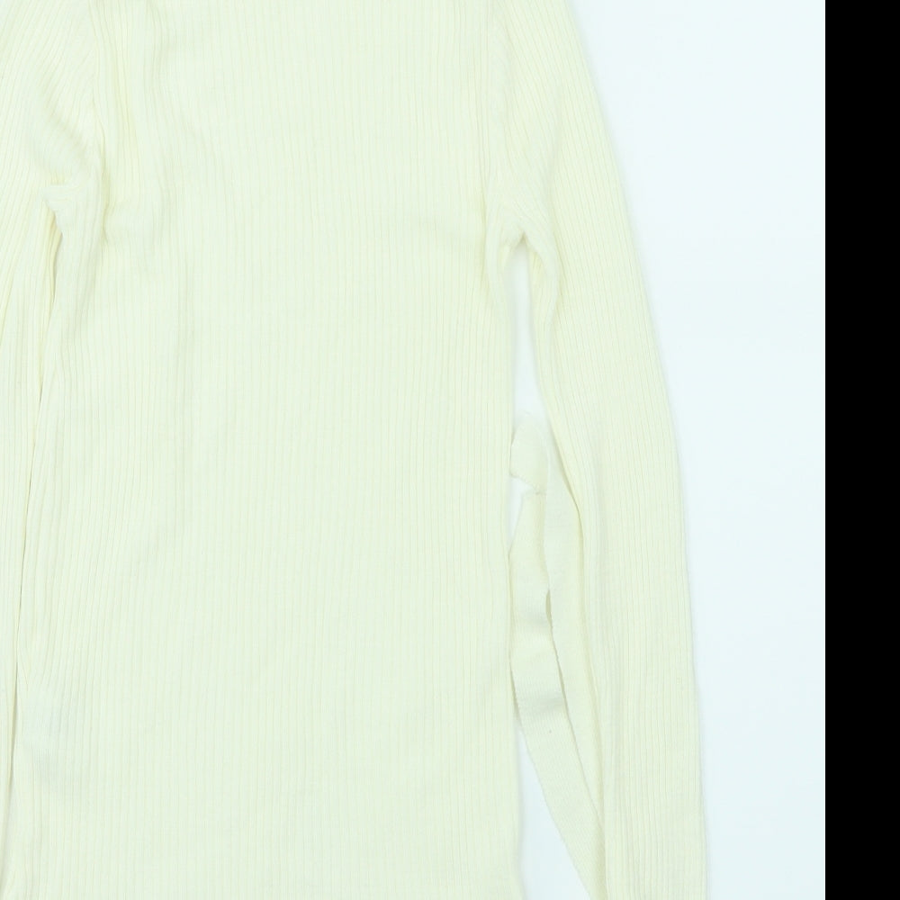 Womens UK Size S I SAW IT FIRST White Basic T-Shirt