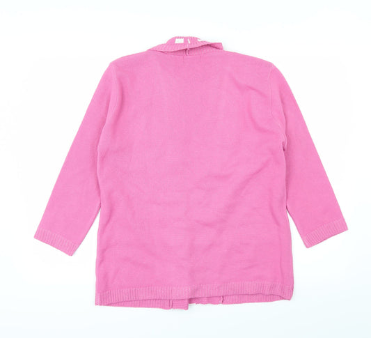 CHIC Womens Pink   Cardigan Jumper Size M