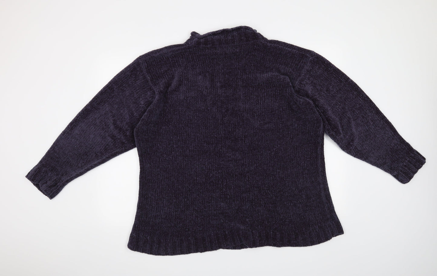Enrico Leoni Womens Blue   Pullover Jumper Size L