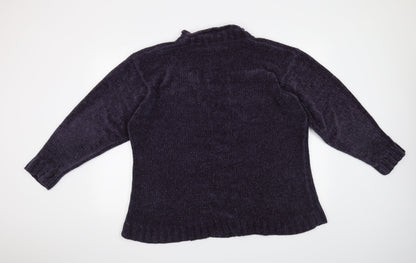 Enrico Leoni Womens Blue   Pullover Jumper Size L